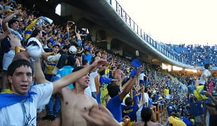 Boca Juniors fans