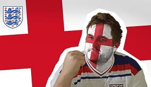 England football fan